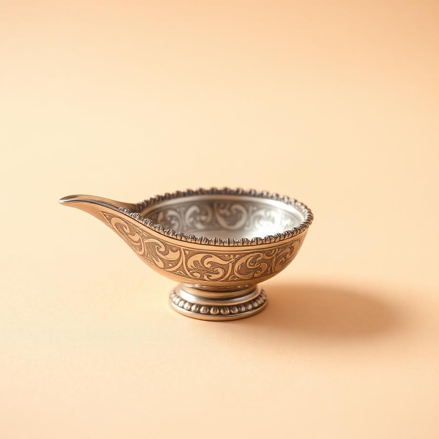 Silver Diyas